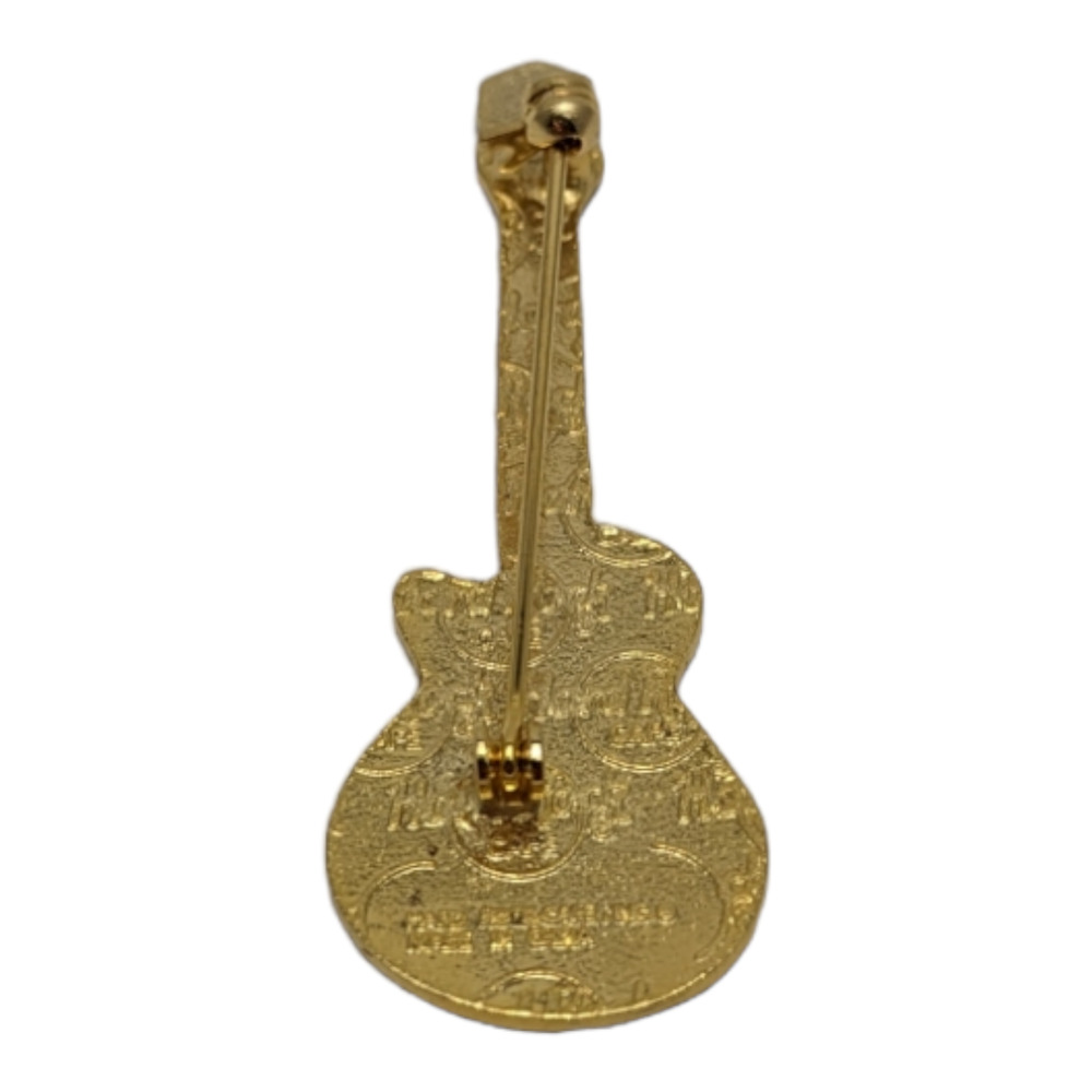 Hard Rock Cafe Guitar Pin Orlando Florida Black Les Paul Retro Series - Picture 2 of 2